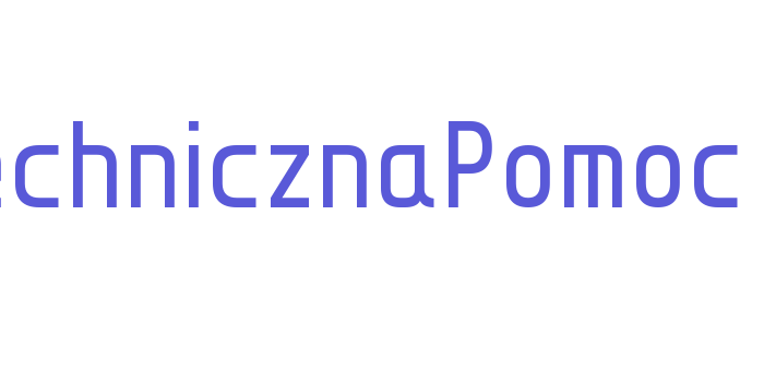 TechnicznaPomoc Font Download