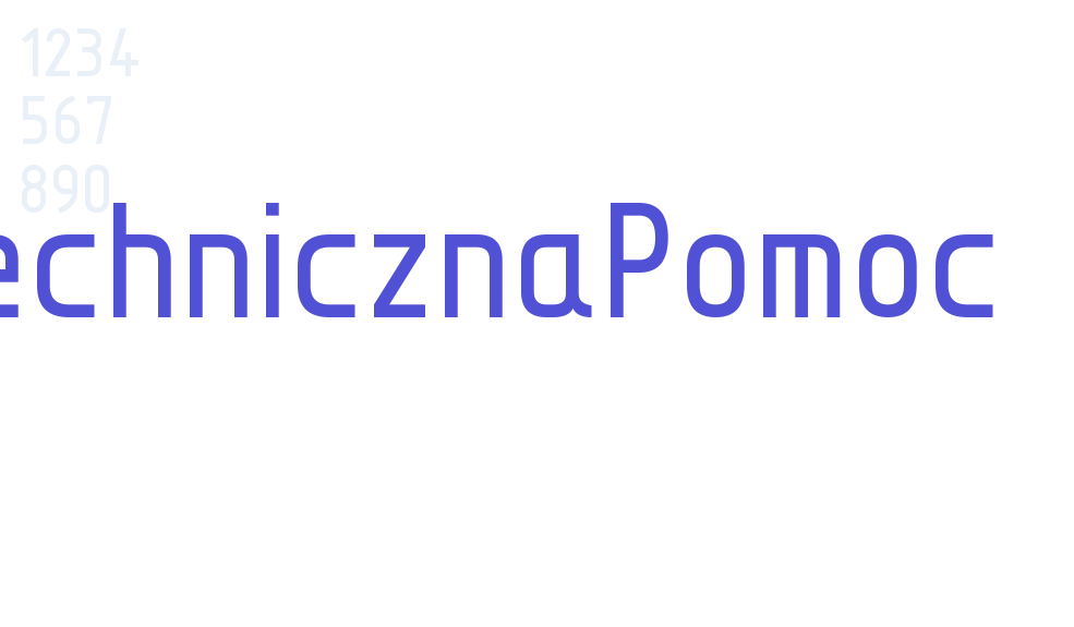 TechnicznaPomoc-font-download