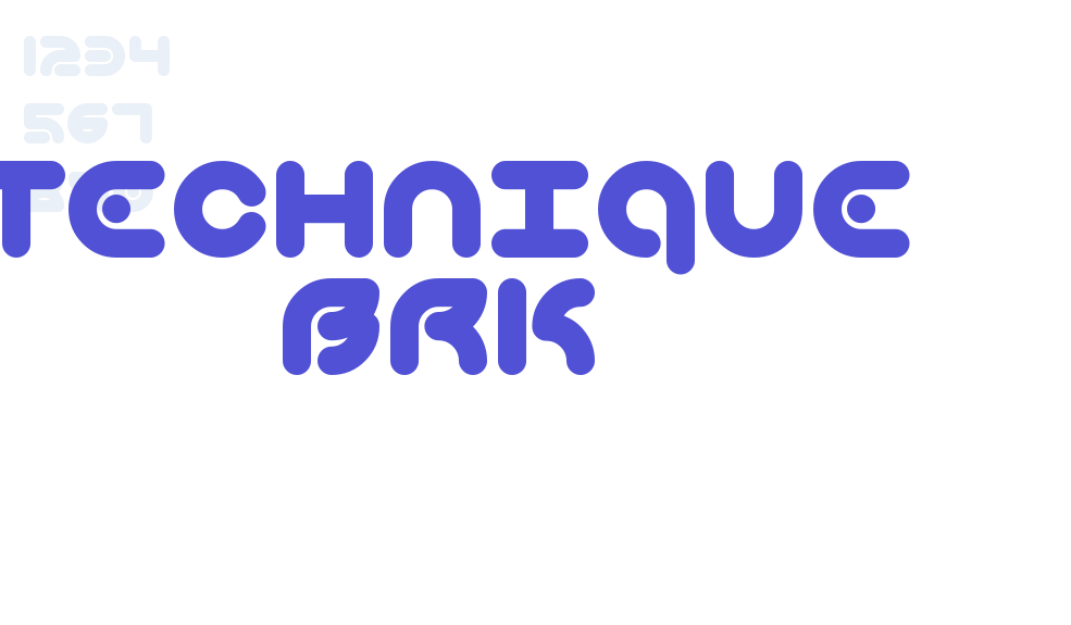 Technique BRK-font-download