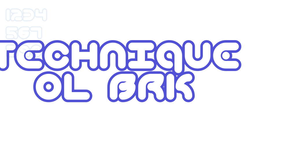 Technique OL BRK-font-download