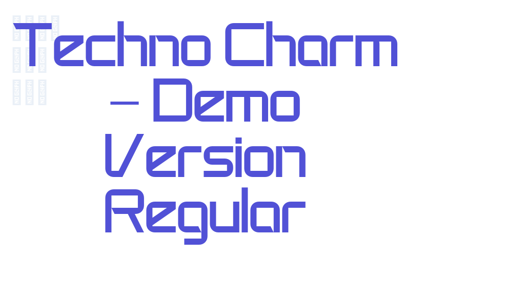 Techno Charm – Demo Version Regular-font-download