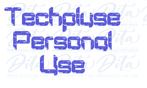 Techpluse Personal Use Font Download