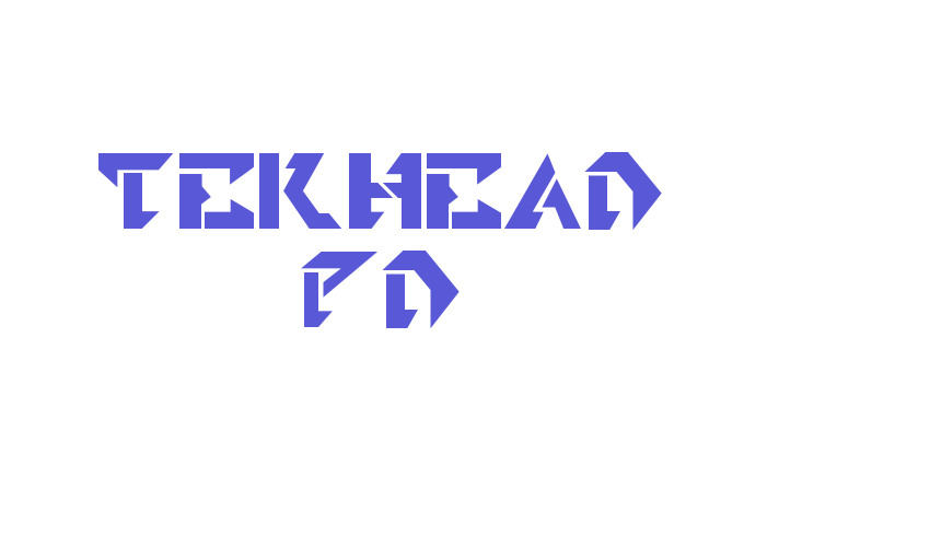 TekHead PD Font Download