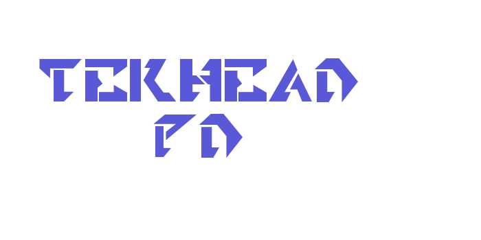 TekHead PD Font Download