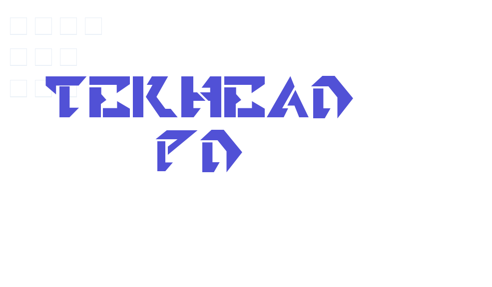 TekHead PD-font-download