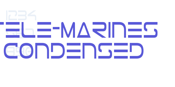 Tele-Marines Condensed font