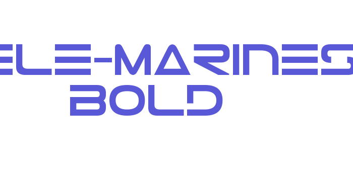 Tele-Marines Bold Font Download