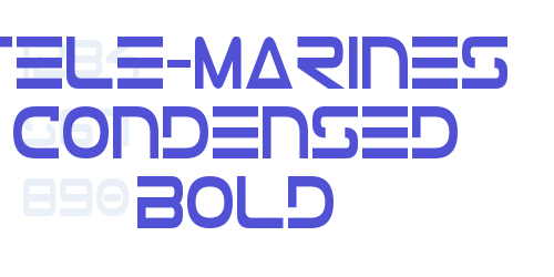 Tele-Marines Condensed Bold-font-download