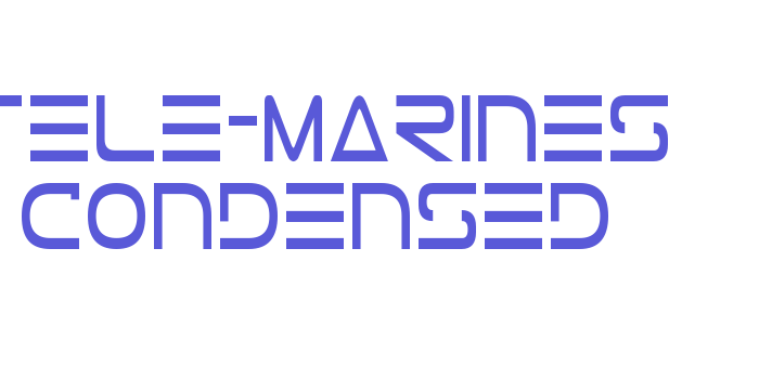 Tele-Marines Condensed Font Download