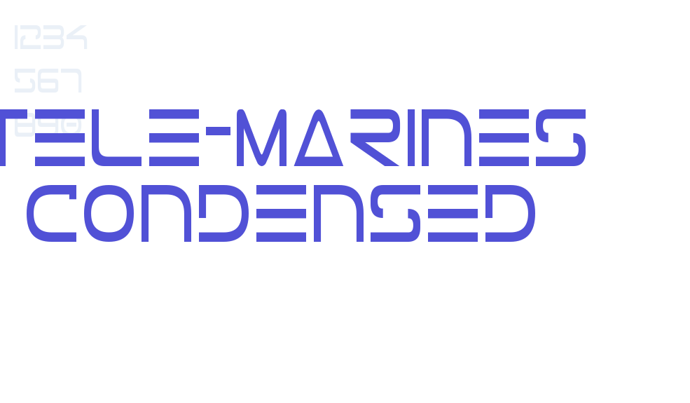 Tele-Marines Condensed-font-download