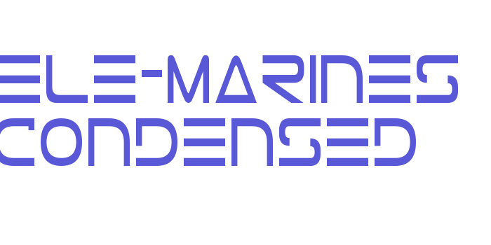 Tele-Marines Condensed Font