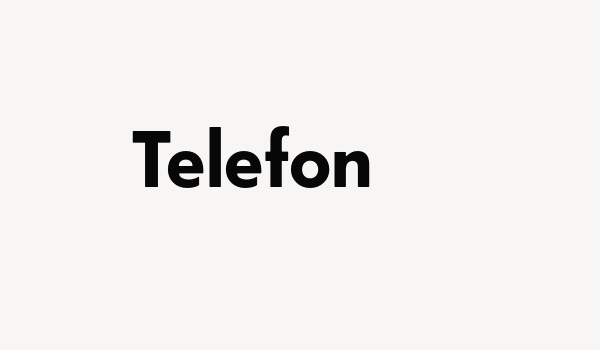 Telefon Font