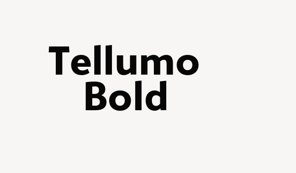 Tellumo Bold Font