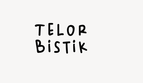 Telor Bistik Font