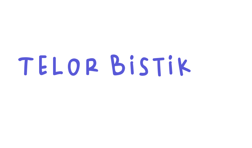 Telor Bistik Font