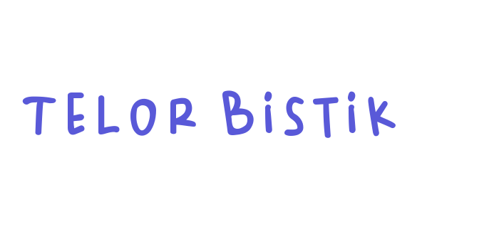 Telor Bistik Font Download