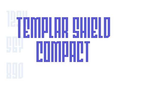 Templar Shield Compact Font Download