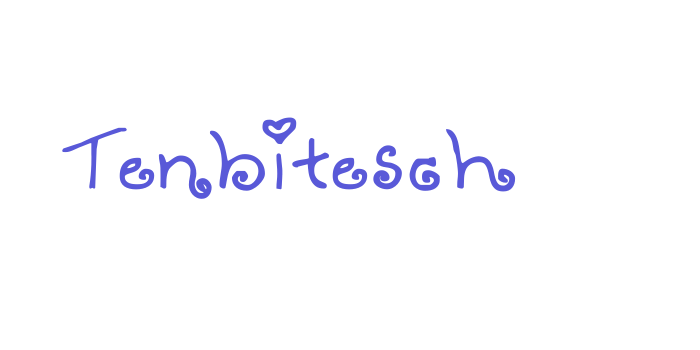 Tenbitesch Font Download