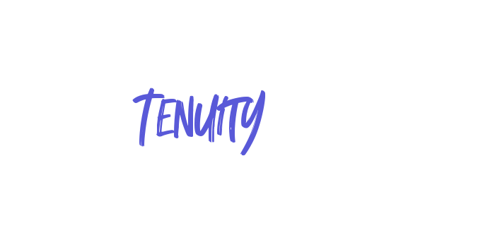 Tenuity Font Download