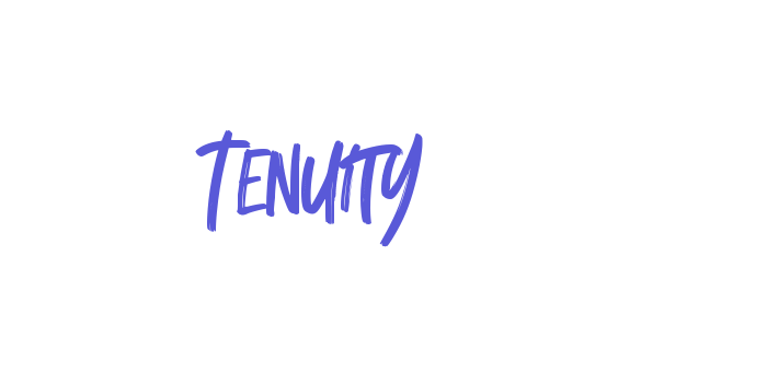 Tenuity Font