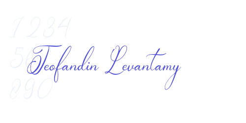 Teofandin Levantamy-font-download