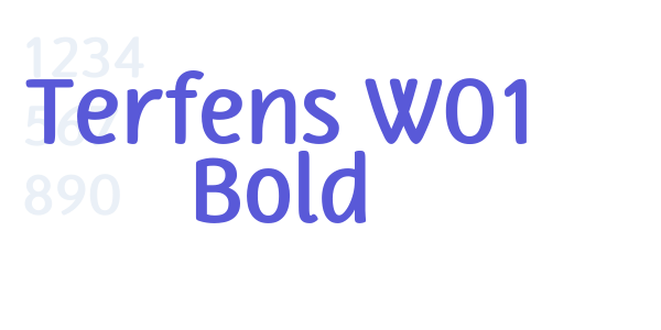 Terfens W01 Bold font free