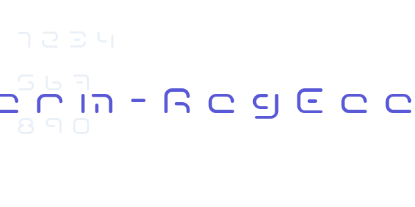 Term-RegEee font free