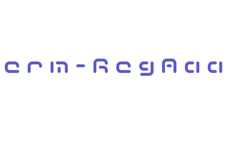 Term-RegAaa Font