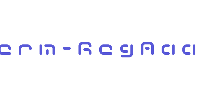 Term-RegAaa Font Download