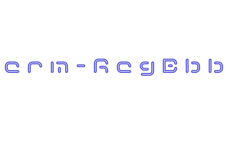 Term-RegBbb Font