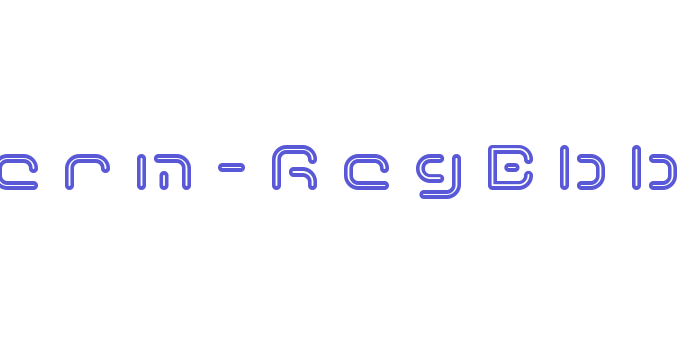 Term-RegBbb Font Download