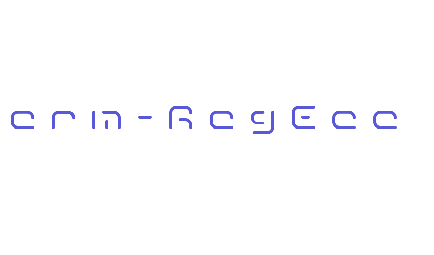 Term-RegEee Font