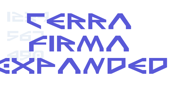 Terra Firma Expanded font free