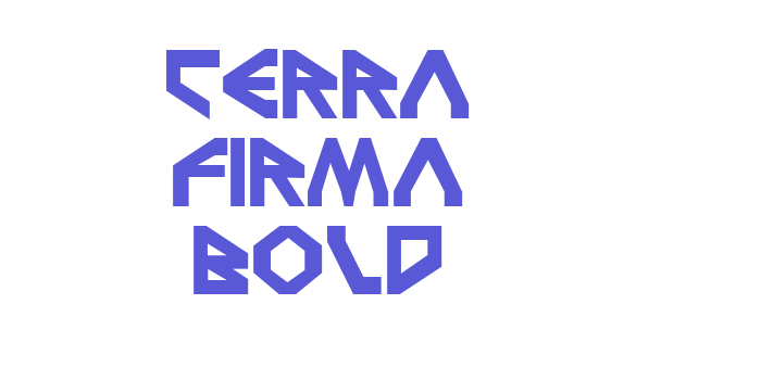 Terra Firma Bold Font Download