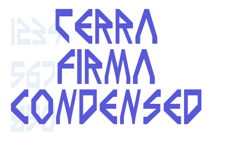 Terra Firma Condensed Font Download