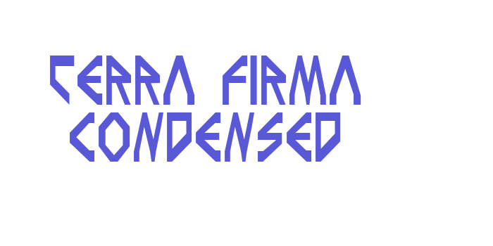 Terra Firma Condensed Font Download