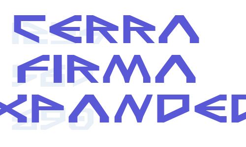 Terra Firma Expanded Font Download