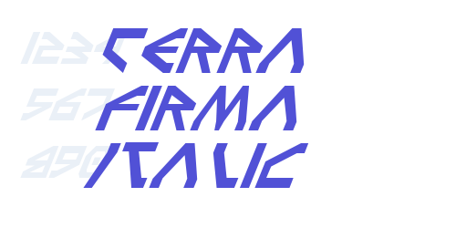 Terra Firma Italic-font-download