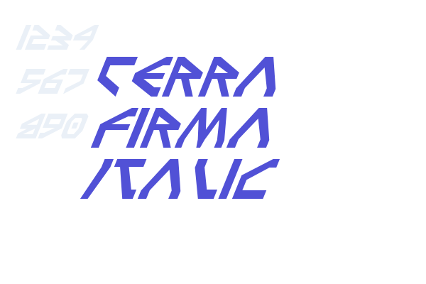 Terra Firma Italic