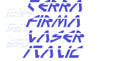 Terra Firma Laser Italic-font-download