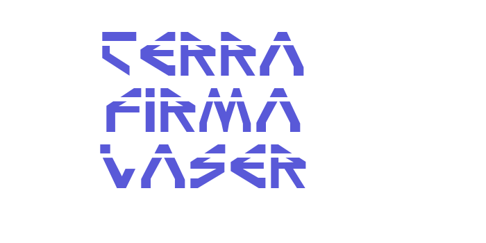 Terra Firma Laser Font Download