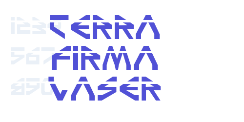 Terra Firma Laser-font-download