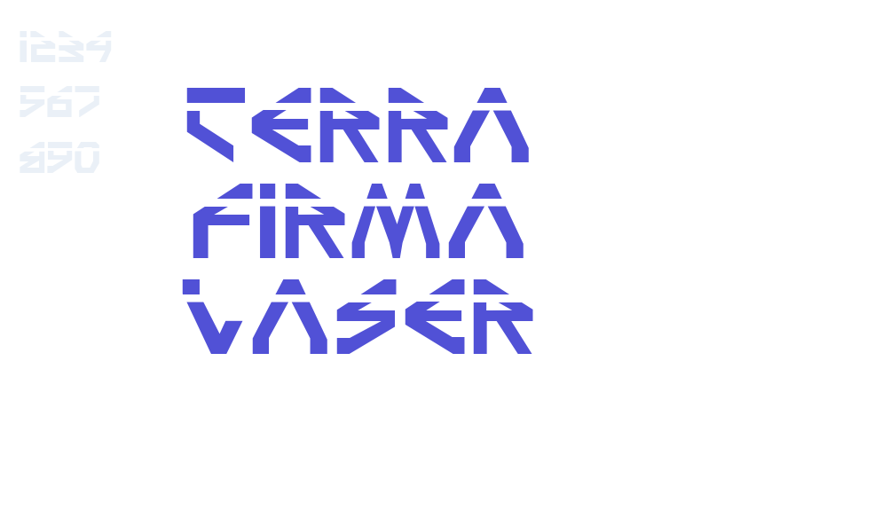 Terra Firma Laser-font-download