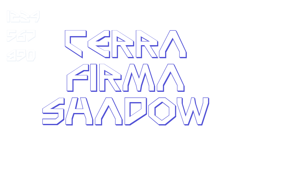 Terra Firma Shadow-font-download