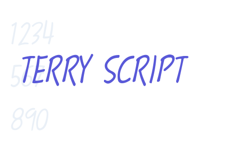 Terry Script Font Download