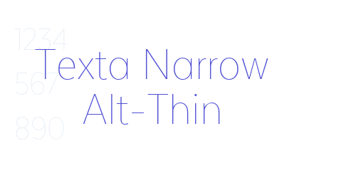 Texta Narrow Alt-Thin-font-download