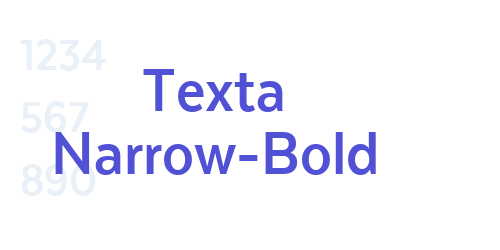 Texta Narrow-Bold-font-download