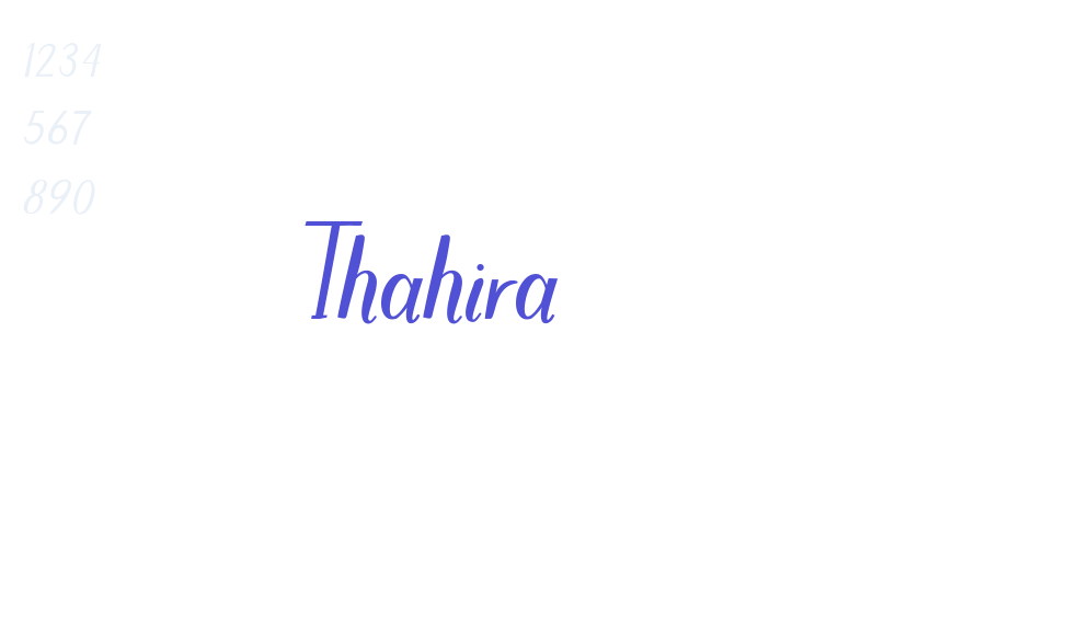 Thahira-font-download