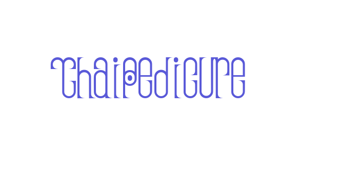 ThaiPedicure Font