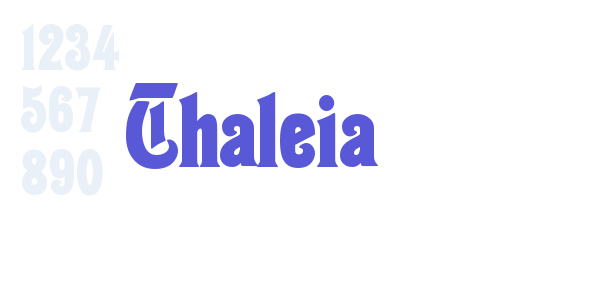 Thaleia font free